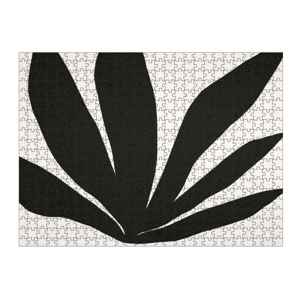 Puzzle Ravensburger "Abstract Leafs" artboxONE - Floral,Abstrakt - Boho,Pflanze,Botanical,Plant,Floral,Abstract,Abstrakt - Bild boho
