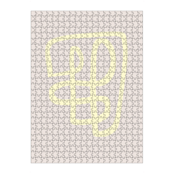 Puzzle Ravensburger "Abstract Yellow" artboxONE - Abstrakt