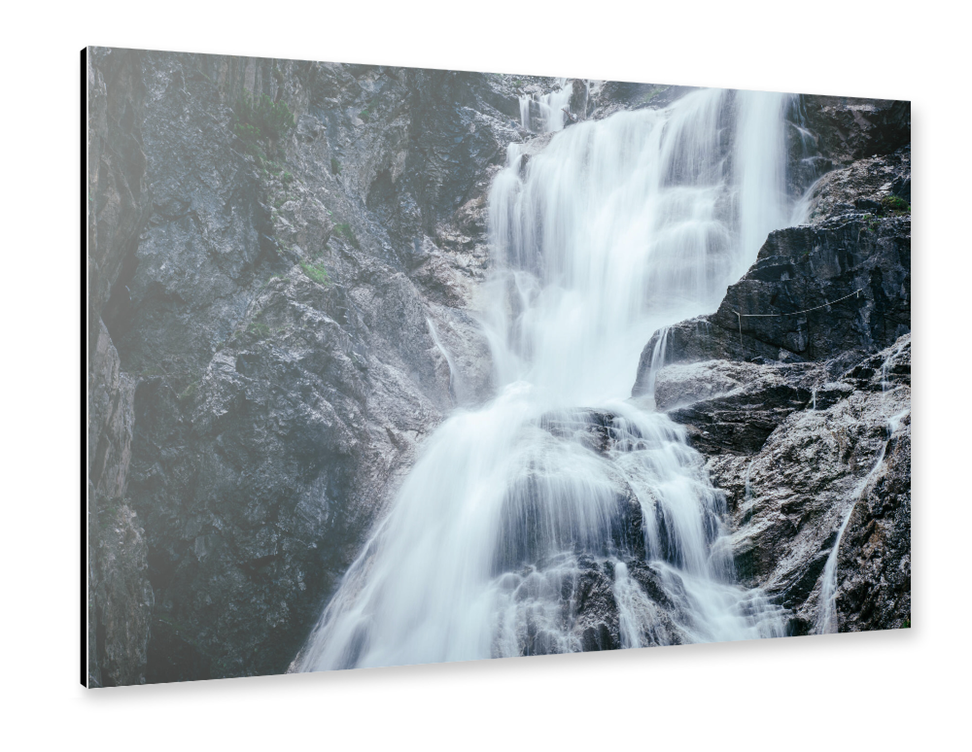 Alu-Dibond "The Water Falls" 30x20 cm artboxONE