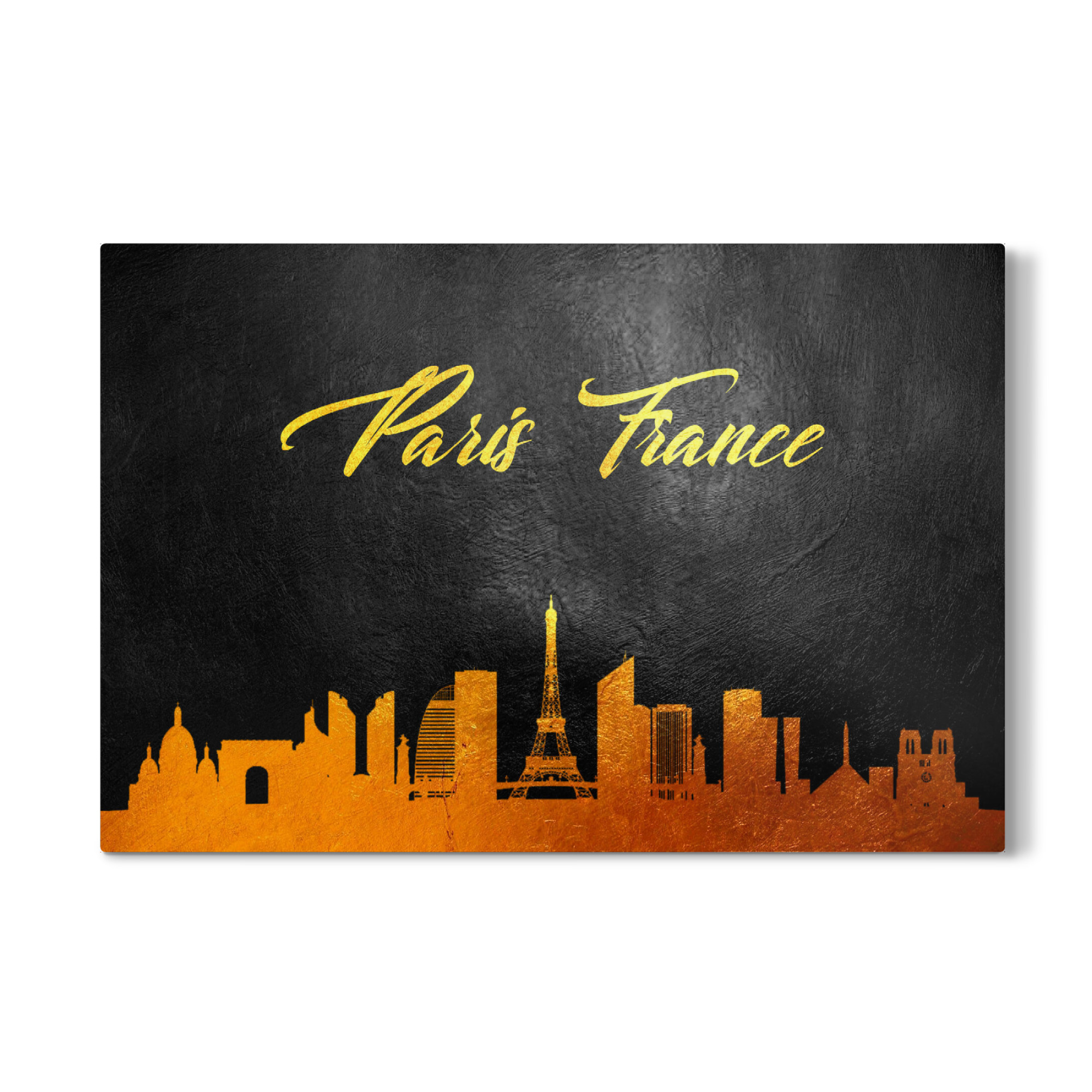 Galerie-Print "Paris France Gold Skyline" 30x20 cm artboxONE