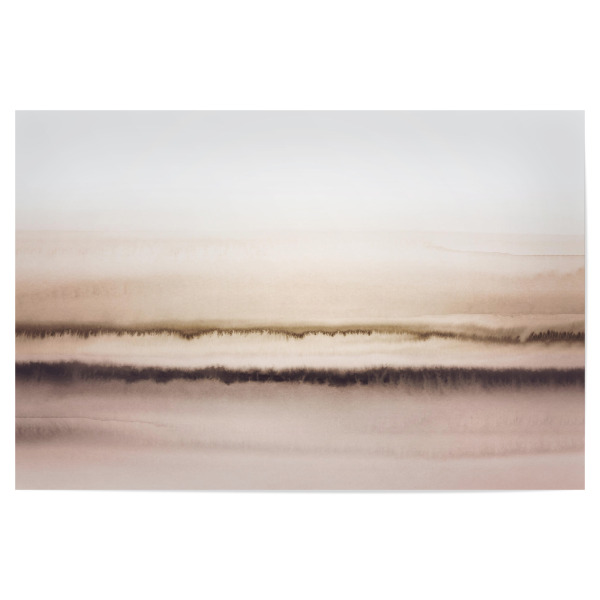 Poster "Earthy Abstract Watercolour" artboxONE - Abstrakt
