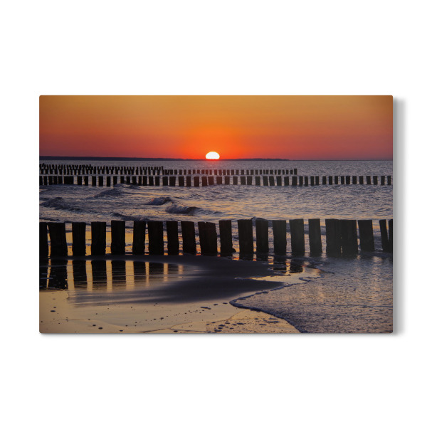 Galerie-Print "Sonneuntergang an der Ostsee" 30x20 cm artboxONE