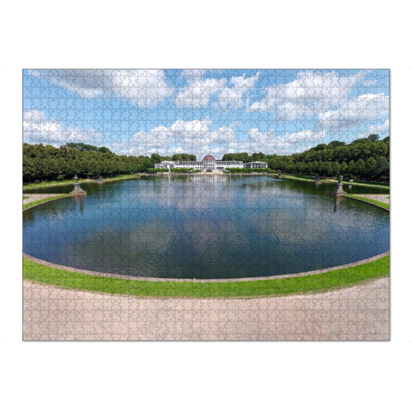 Puzzle Ravensburger "Bremen - Parkhotel, Holler See" artboxONE - Städte,Reise,Architektur,Reise / Länder,Städte / Weitere