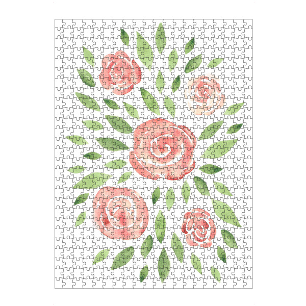 Puzzle Ravensburger "Spring bloom" artboxONE - Natur,Floral,Abstrakt