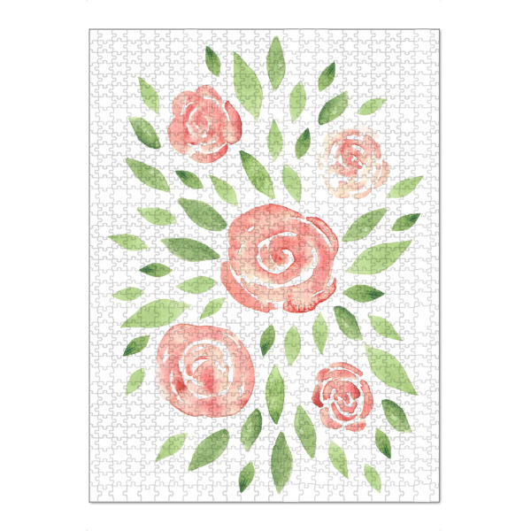 Puzzle Ravensburger "Spring bloom" artboxONE - Natur,Floral,Abstrakt