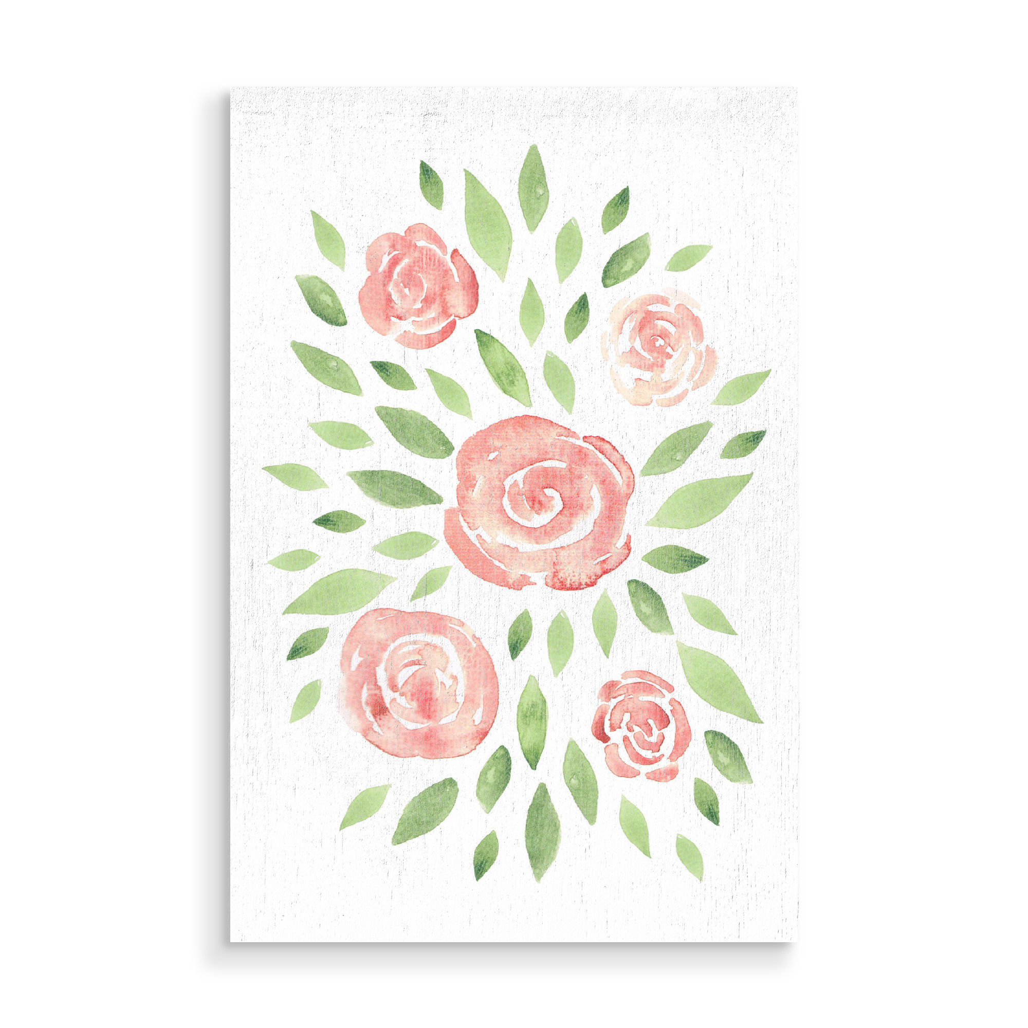 Holzbild "Spring bloom" artboxONE - Natur,Floral,Abstrakt