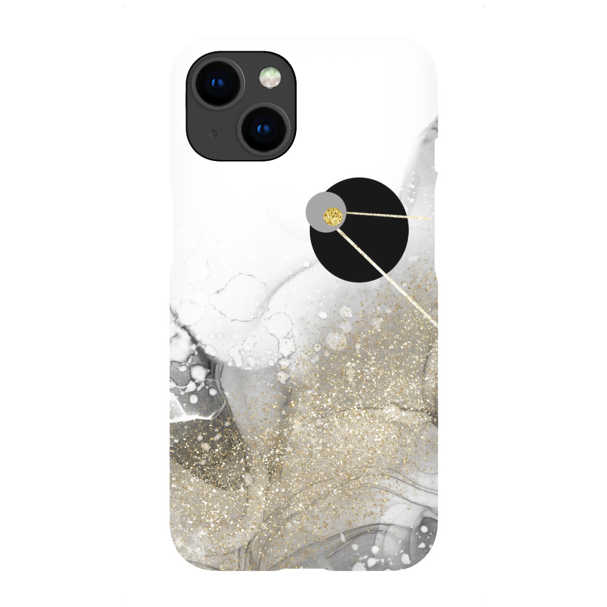 iPhone "ALCOHOL INK Abstrakte Galaxie" Premium-Case Handyhülle artboxONE