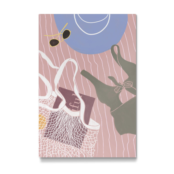 Galerie-Print "Kunga - Am Strand Strandtuch" 30x20 cm artboxONE