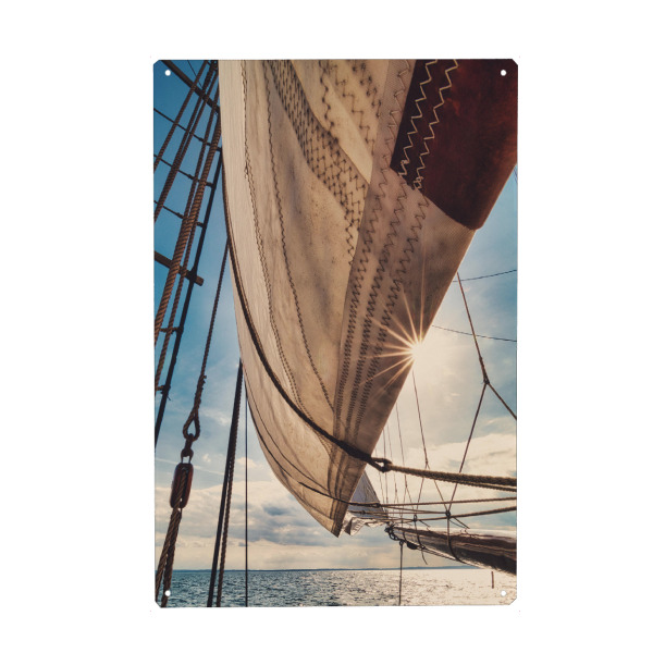 Holzbild "Sailing away" artboxONE - Natur,Reise / Strand und Meer