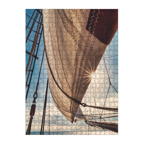 Puzzle Ravensburger "Sailing away" artboxONE - Natur,Reise / Strand und Meer