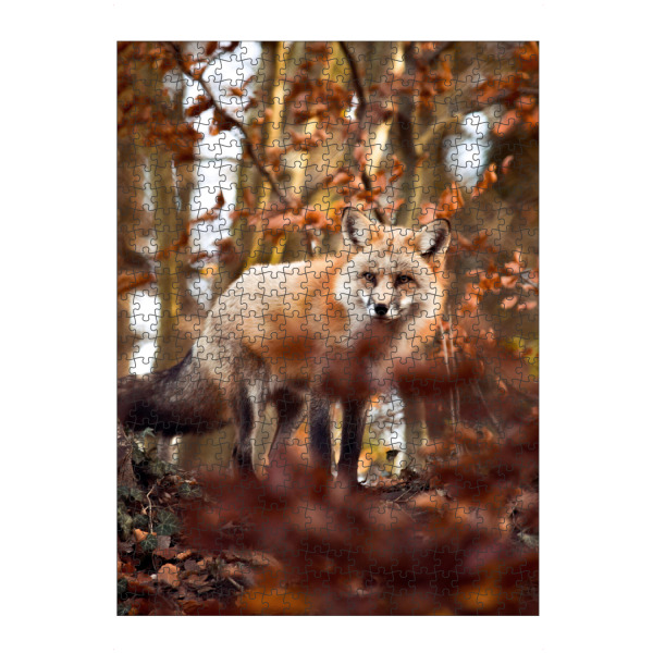 artboxONE Puzzle "Fuchs im Herbst" artboxONE - Natur,Tiere