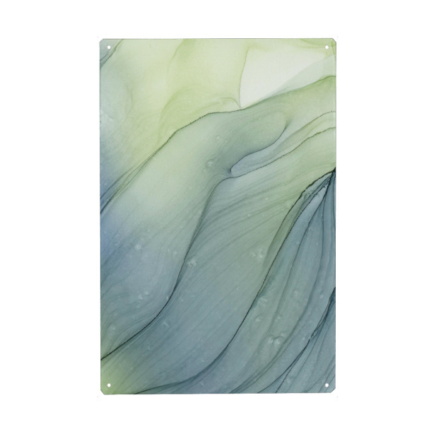 Metall Poster "Fresh - the abstract art" artboxONE - Abstrakt