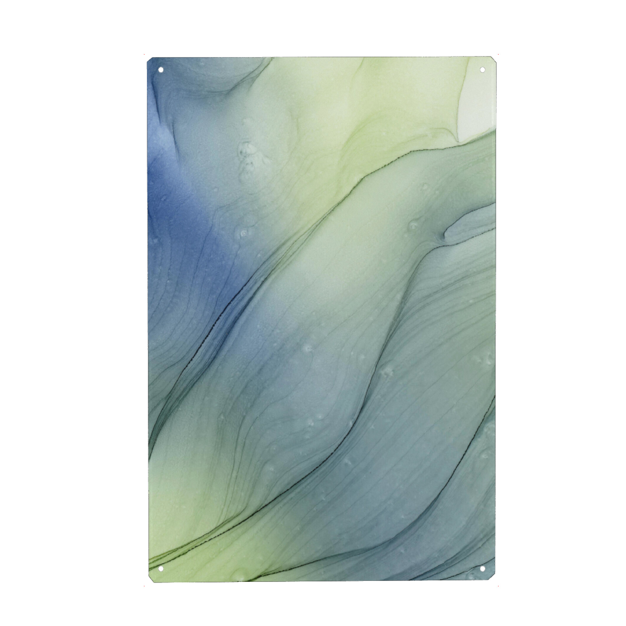 Metall Poster "River lee" artboxONE - Abstrakt