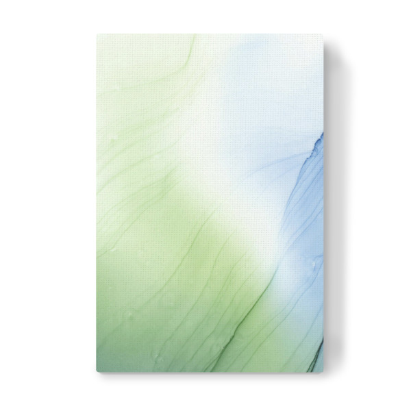 Leinwandbild "Fresh grass and river" artboxONE - Abstrakt