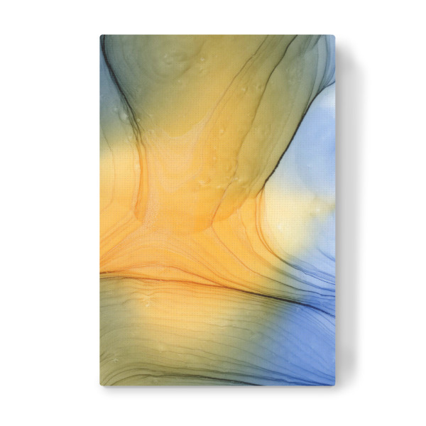 Leinwandbild "Golden light there - art" artboxONE - Abstrakt