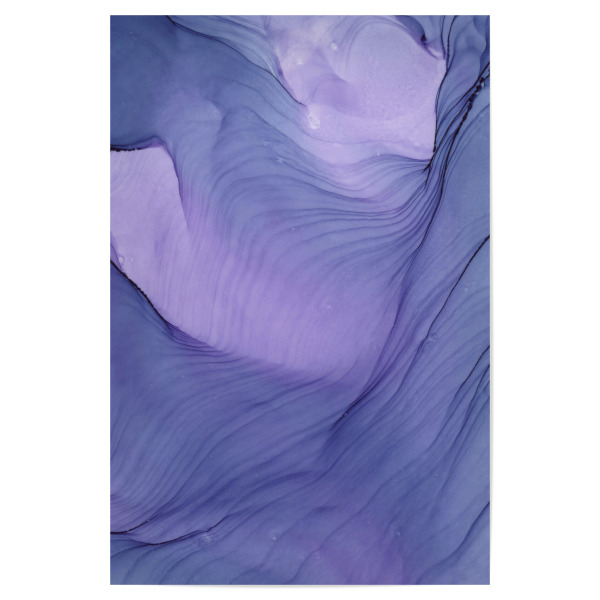 Poster 30x20 cm "Abstract purple art" artboxONE - Abstrakt