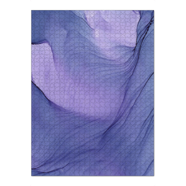 Puzzle Ravensburger "Abstract purple art" artboxONE - Abstrakt