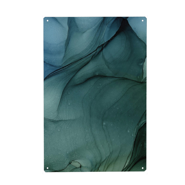 Metall Poster "Dark forest art" artboxONE - Abstrakt