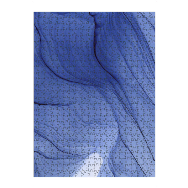 Puzzle Ravensburger "S Abstract dark blue" artboxONE - Abstrakt