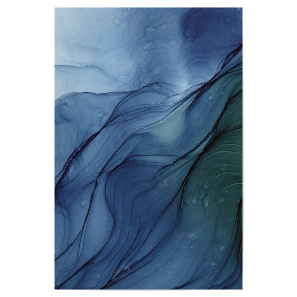Poster "Abstract dark colors" artboxONE - Abstrakt