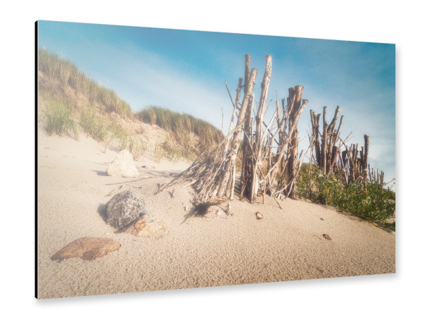 Alu-Dibond "Dünenblick" 30x20 cm artboxONE