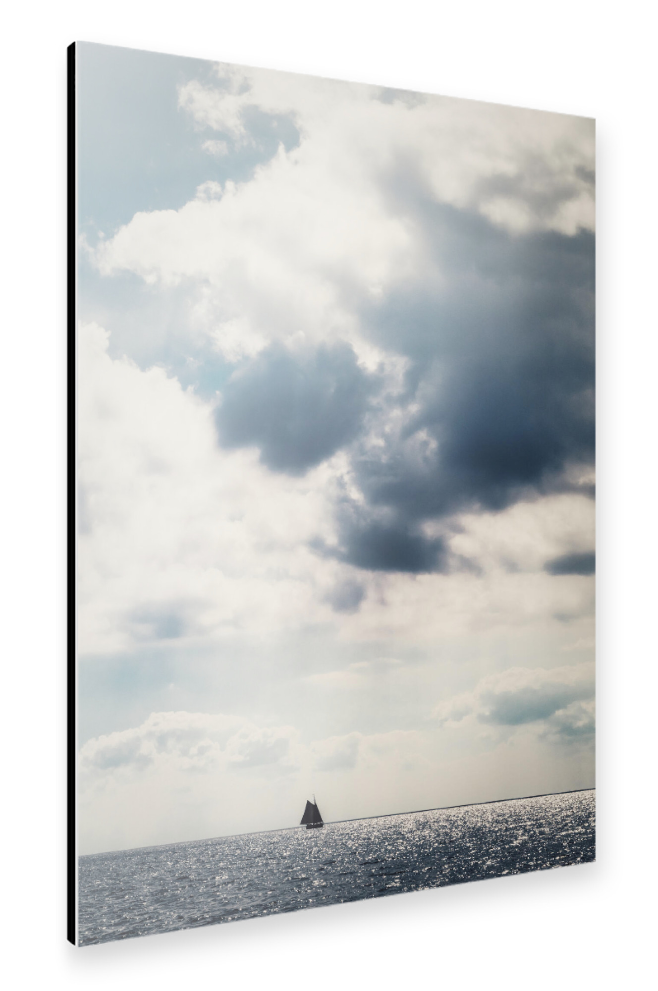 Alu-Dibond "Freiheit unter Wolken" 75x50 cm artboxONE