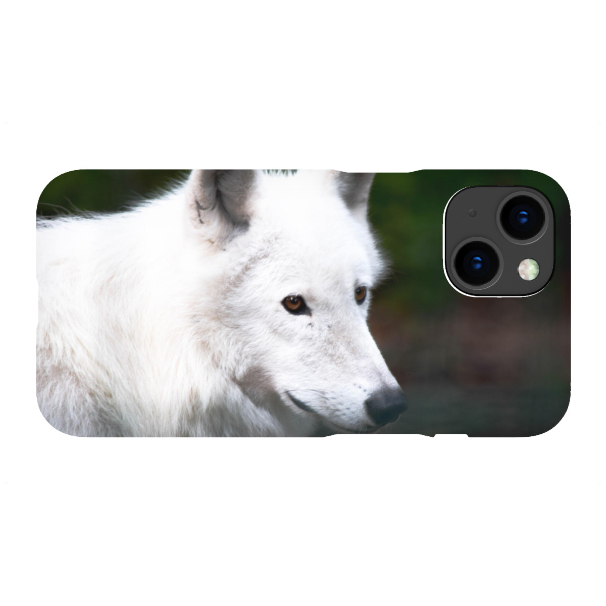 iPhone "Kanadischer Wolf" Premium-Case Handyhülle artboxONE