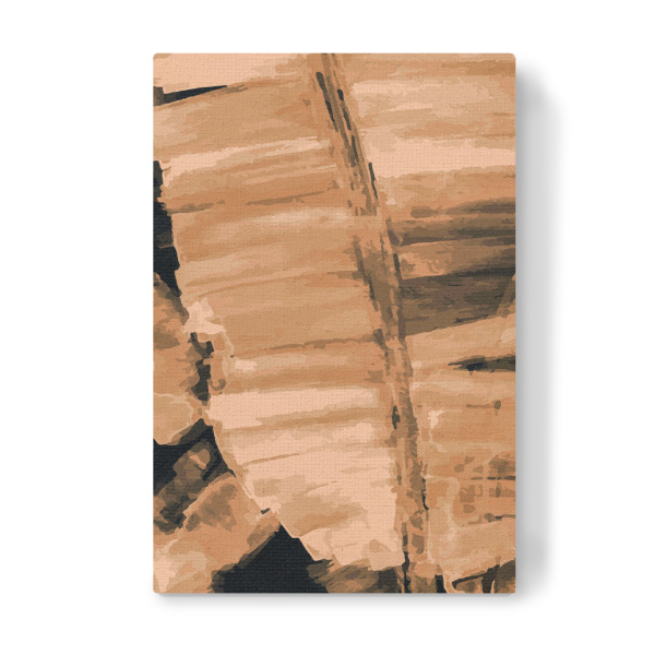 Leinwandbild "Banana Tree Leaf" artboxONE - Natur