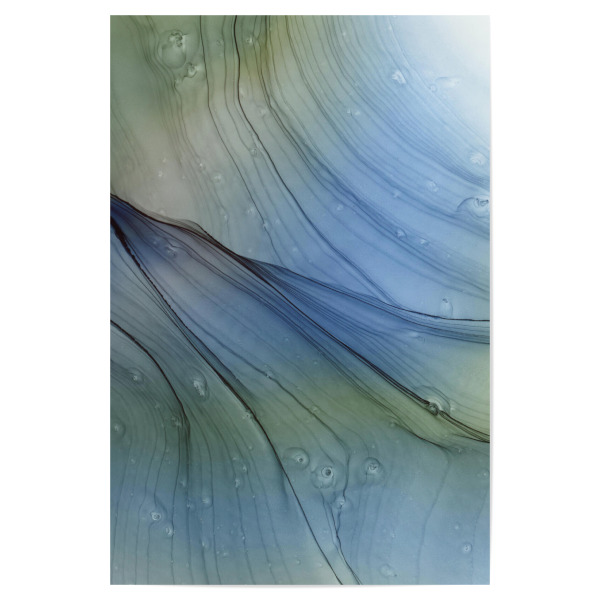 Poster "Wellen - abstrakt" artboxONE - Abstrakt