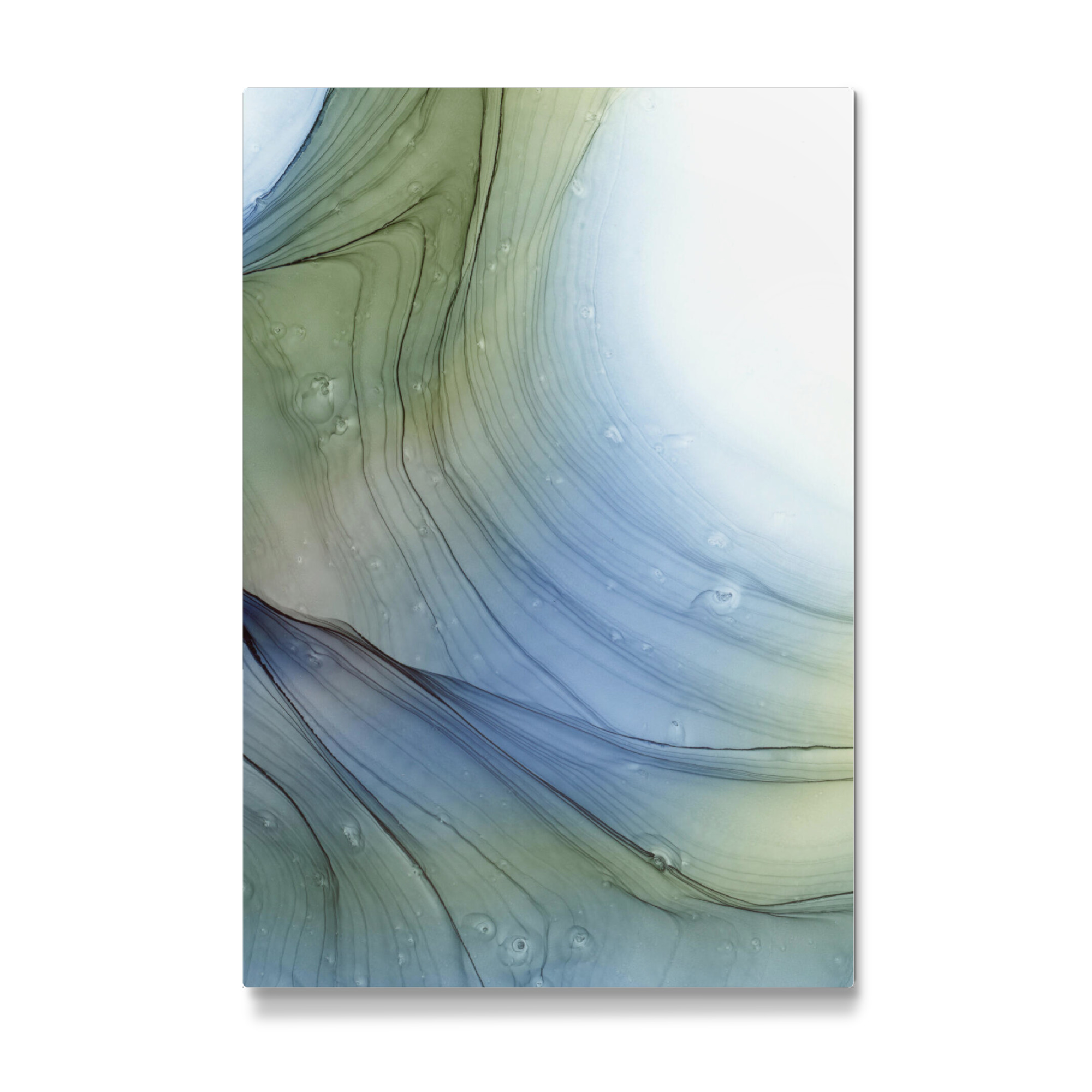 Galerie-Print "Green n blau - abstrakt" 30x20 cm artboxONE