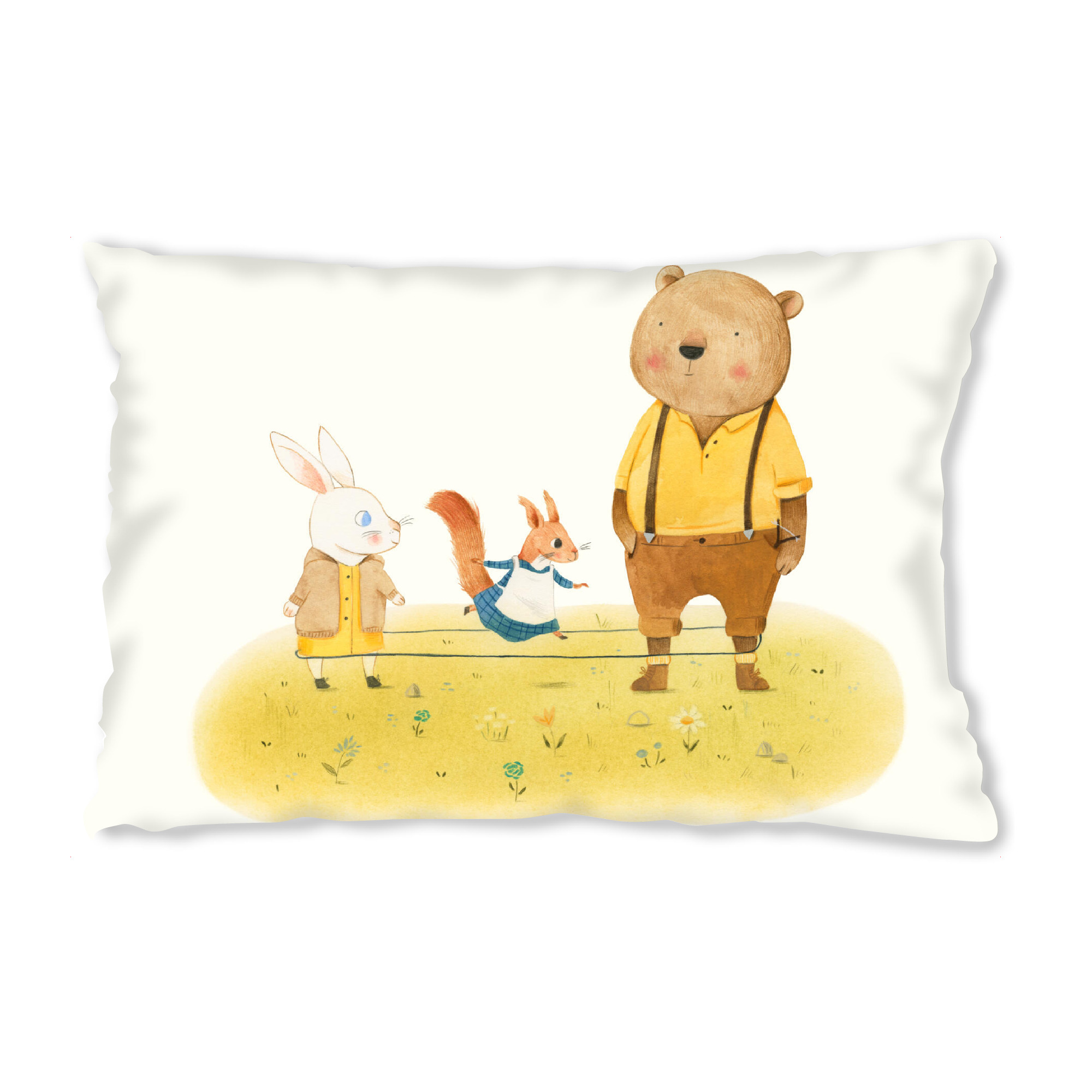 Design-Kissen "Gummitwist" artboxONE - Natur,Für Kinder,Tiere