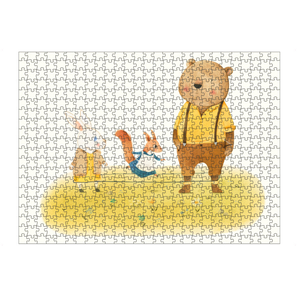 artboxONE Puzzle "Gummitwist" artboxONE - Natur,Für Kinder,Tiere