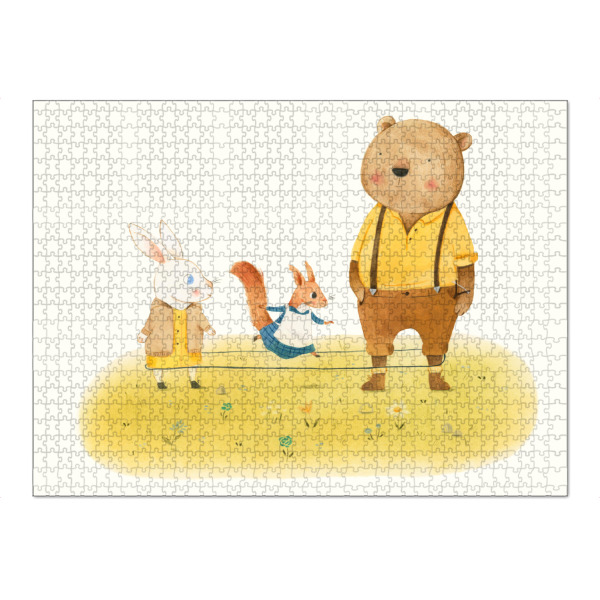 Puzzle Ravensburger "Gummitwist" artboxONE - Natur,Für Kinder,Tiere