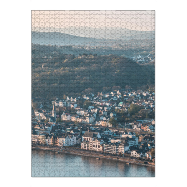 Puzzle Ravensburger "Boppard" artboxONE - Städte,Architektur
