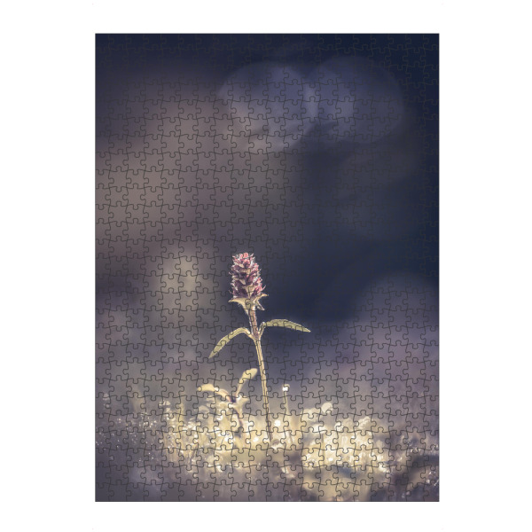 artboxONE Puzzle "Braunelle" artboxONE - Natur,Floral