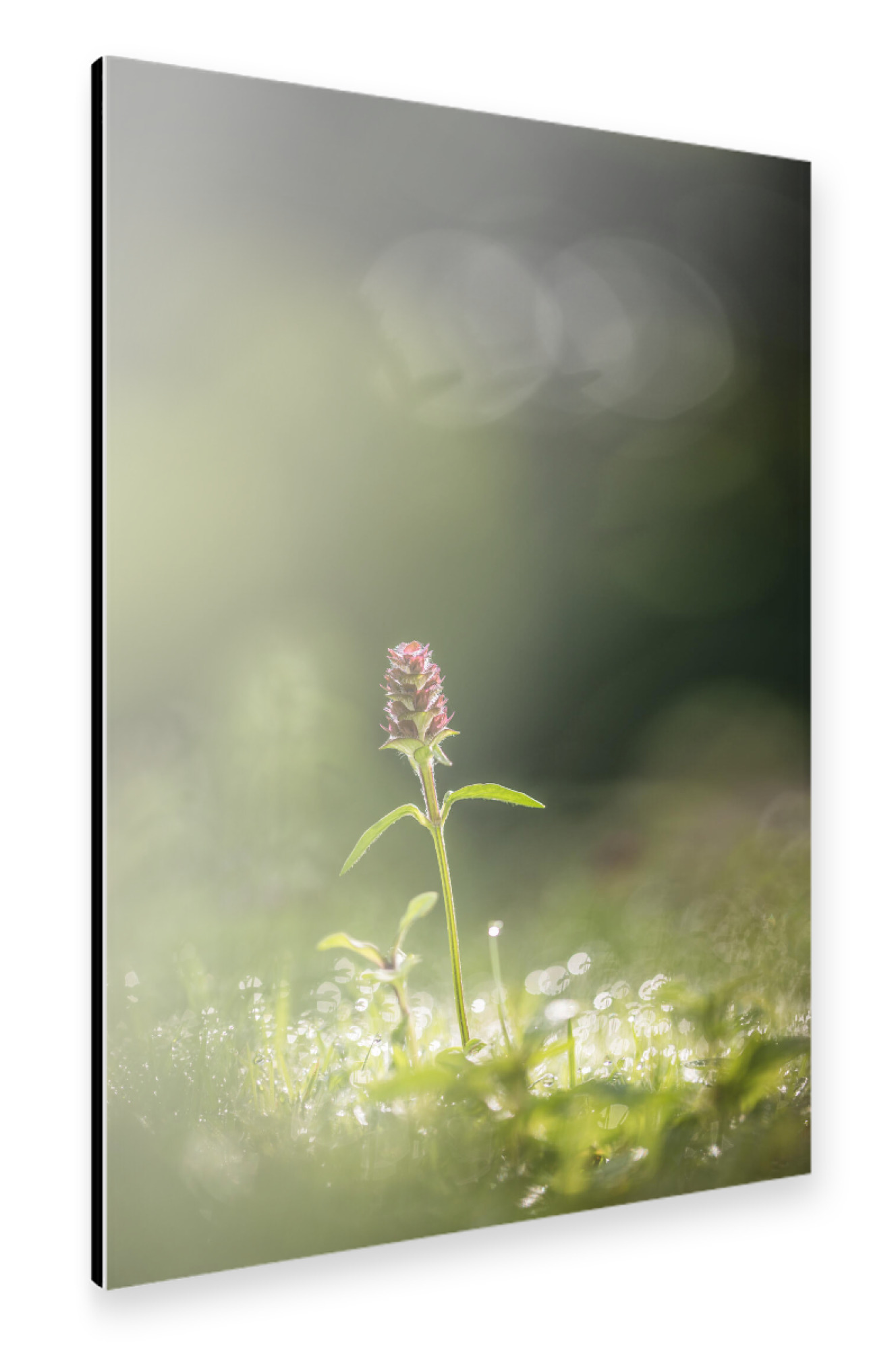 Alu-Dibond "Kleine Braunelle" 75x50 cm artboxONE