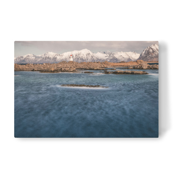 Leinwandbild "Wind auf dem Wasser" artboxONE - Natur,Reise,Reise / Strand und Meer