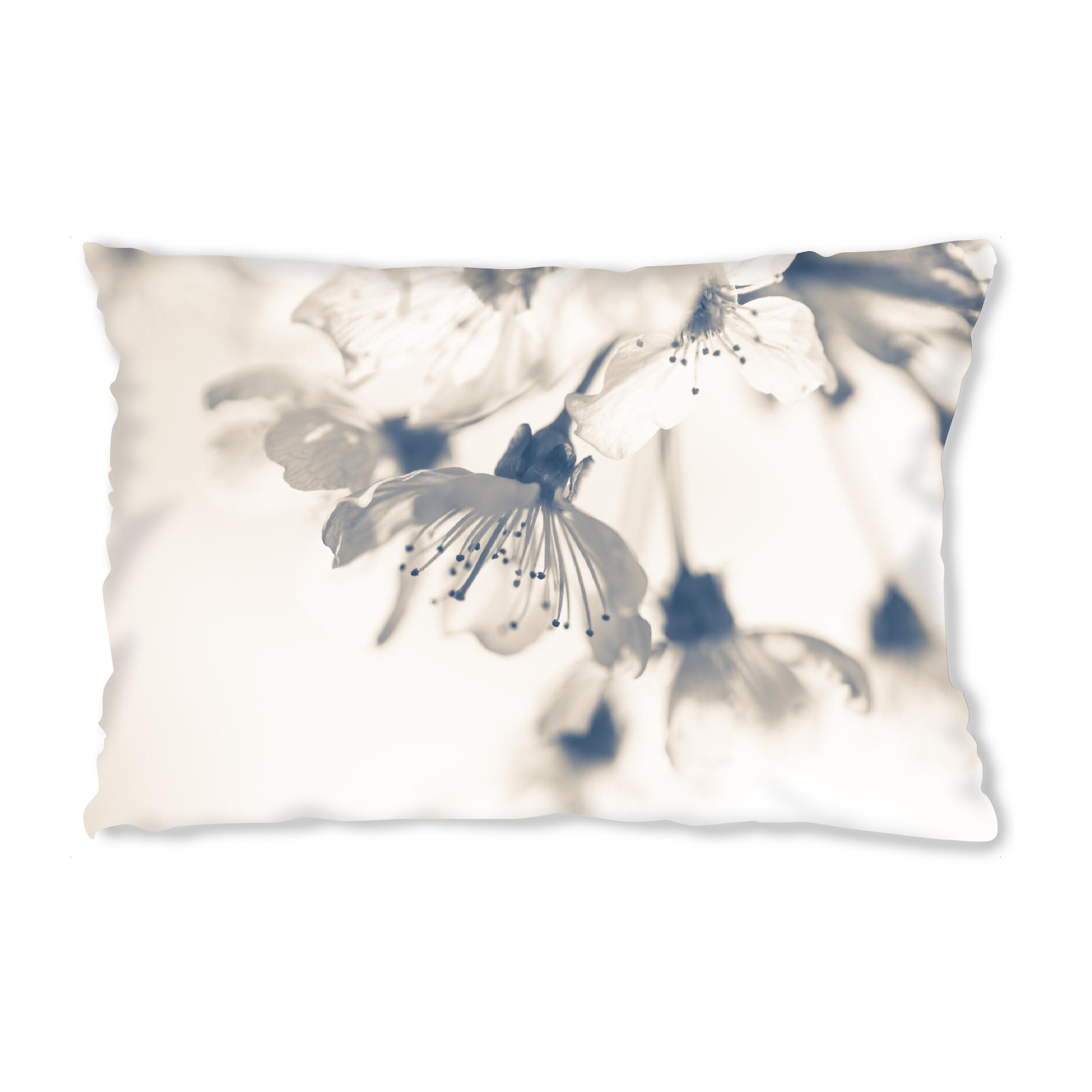 Design-Kissen "Cherry blossom Monochrome" artboxONE - Natur