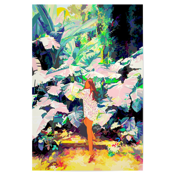 Poster "My Wish Is To Stay" artboxONE - Menschen