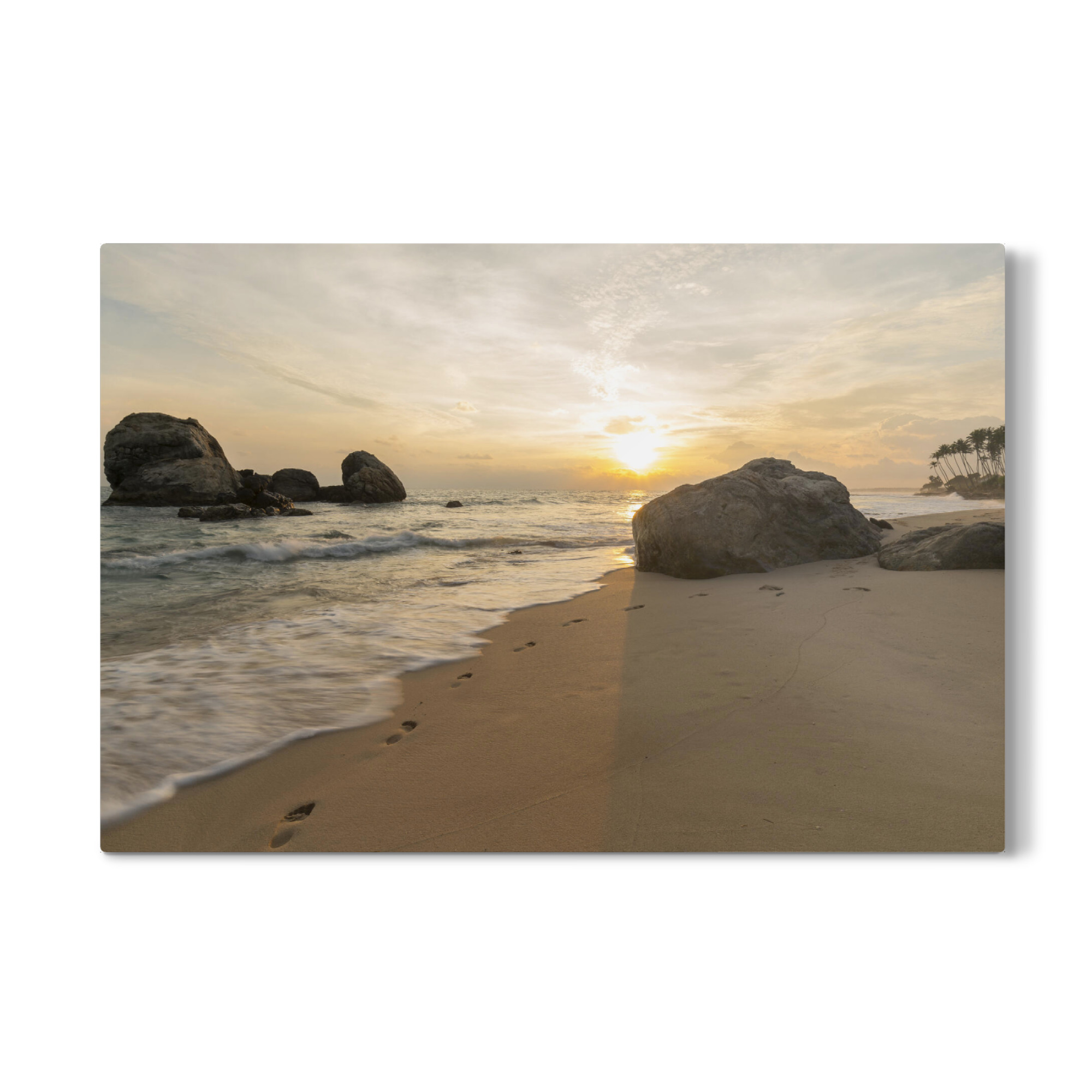 Galerie-Print "Tropischer Sonnenuntergang" 75x50 cm artboxONE