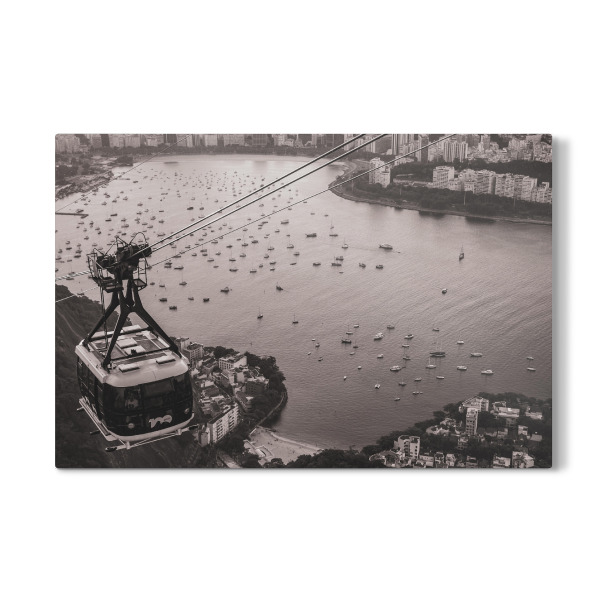 Galerie-Print "Cable car in Rio de Janeiro" 30x20 cm artboxONE