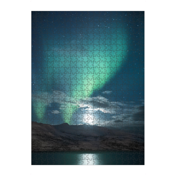 Puzzle Ravensburger "Aurora Full Moon" artboxONE - Natur