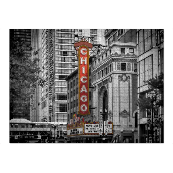 Puzzle Ravensburger "CHICAGO Impression" artboxONE - Architektur,Städte / Chicago