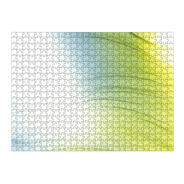 artboxONE Puzzle "Light colors - the waves" artboxONE - Abstrakt