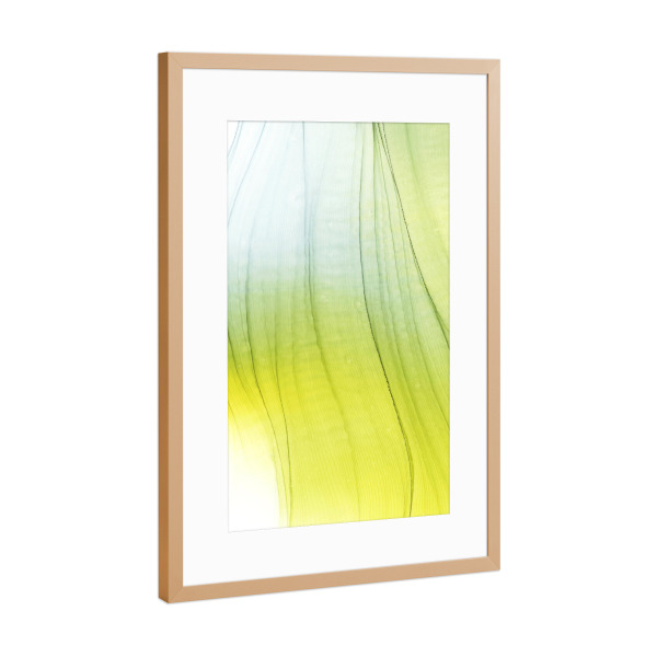Poster mit Rahmen Kupfer "Light colors - art" artboxONE - Abstrakt