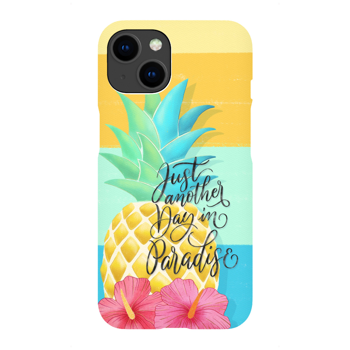 iPhone "Sommer Paradies" Premium-Case Handyhülle artboxONE