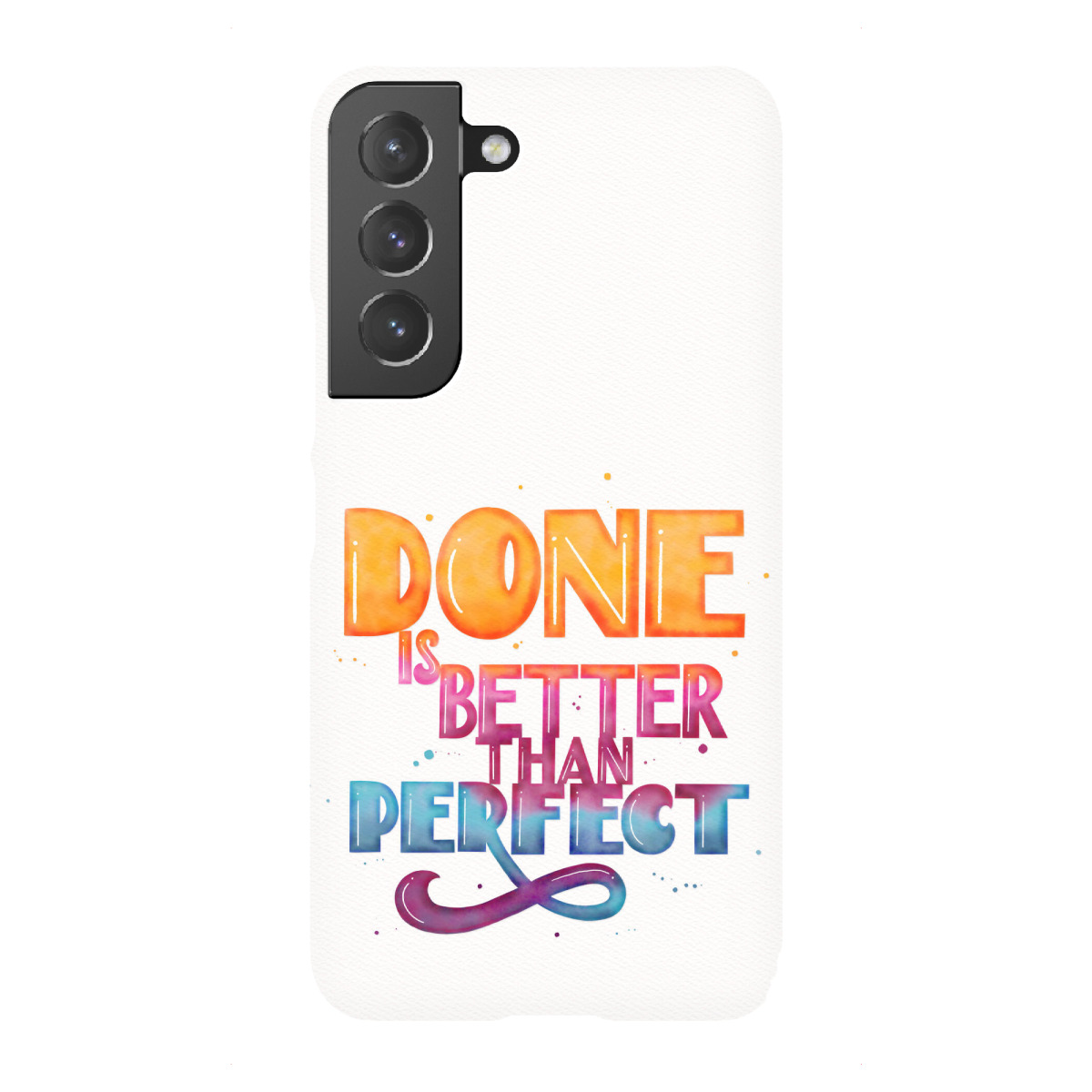 "Perfektion ist nicht das Ziel"für Samsung Galaxy - Premium-Case Handyhülle artboxONE