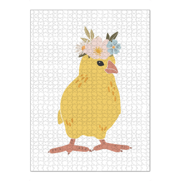 Puzzle Ravensburger "Abstract baby chicken" artboxONE - Für Kinder,Tiere