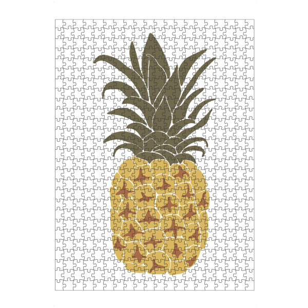 artboxONE Puzzle "Abstract pineapple fruit" artboxONE - Essen & Trinken / Obst & Gemüse