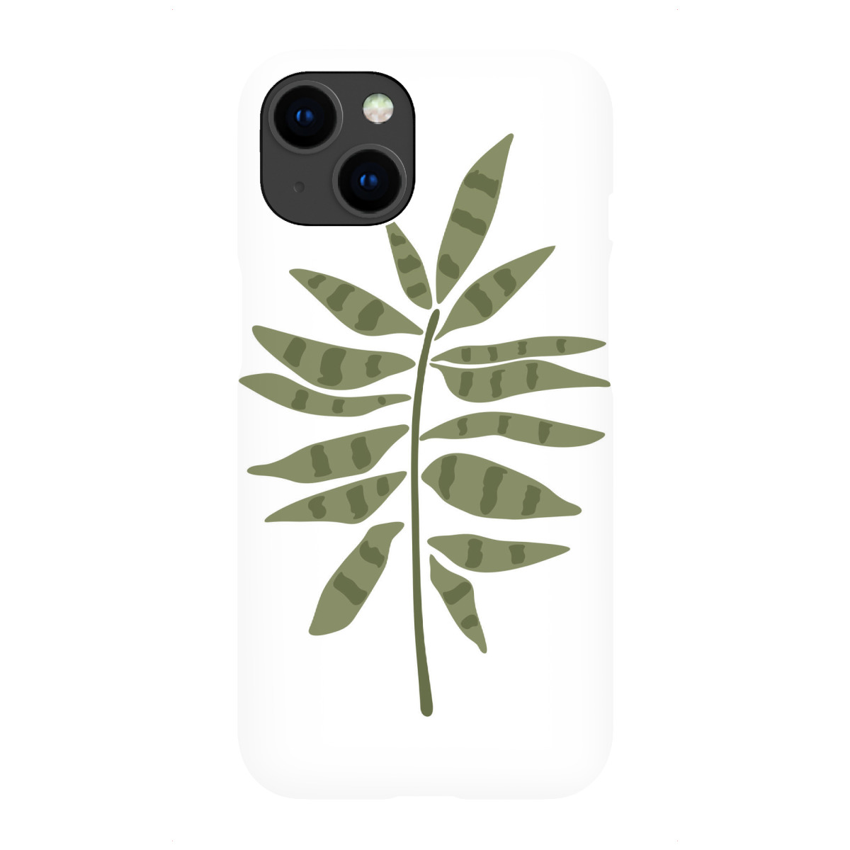 iPhone "Abstract leaf boho" Premium-Case Handyhülle artboxONE